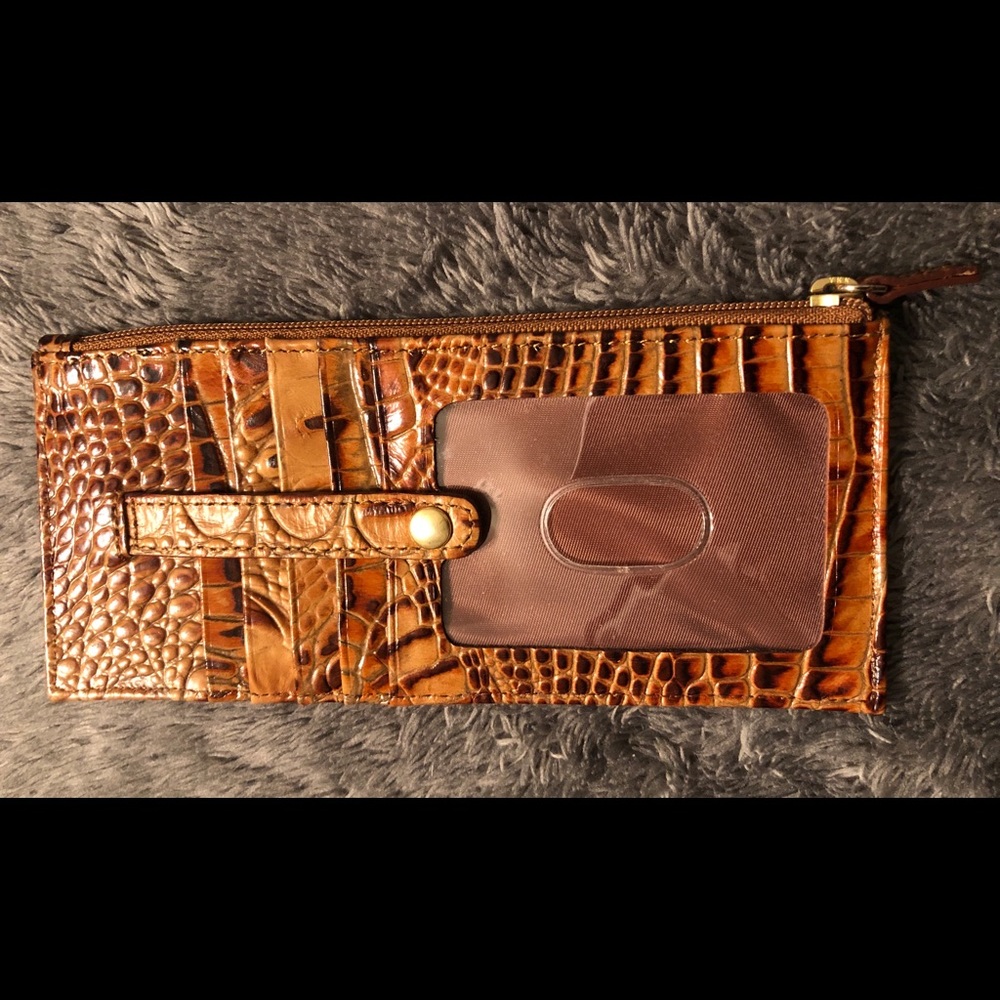 ❤️Brahmin Credit Card Wallet Toasted Almond